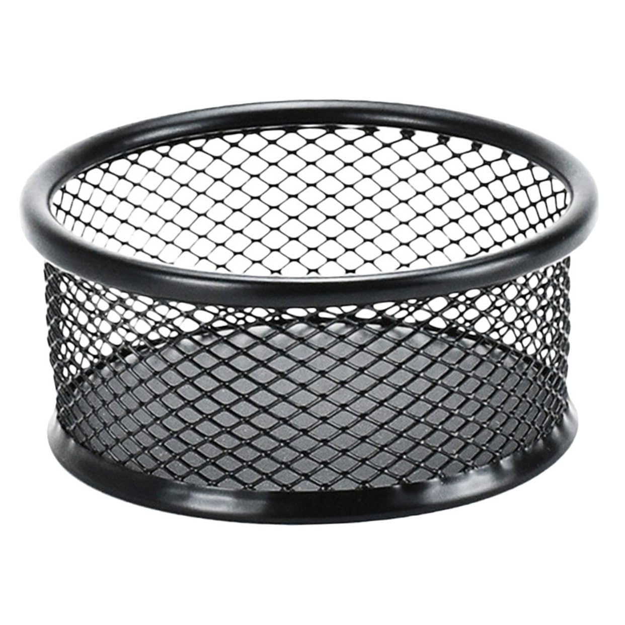 ERINGOGO Cute Storage Box Binder Clip Organizer Mesh Paperclip Holders for Desk Iron Paper Clips Organizer School Office Supplies