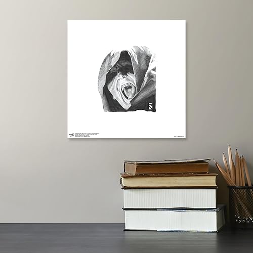 Miniatura 4 de Trends International Gallery Pops Star Wars Saga - Emperor Palpatine Sketch Wall Art, Unframed Version, 12" x 12"