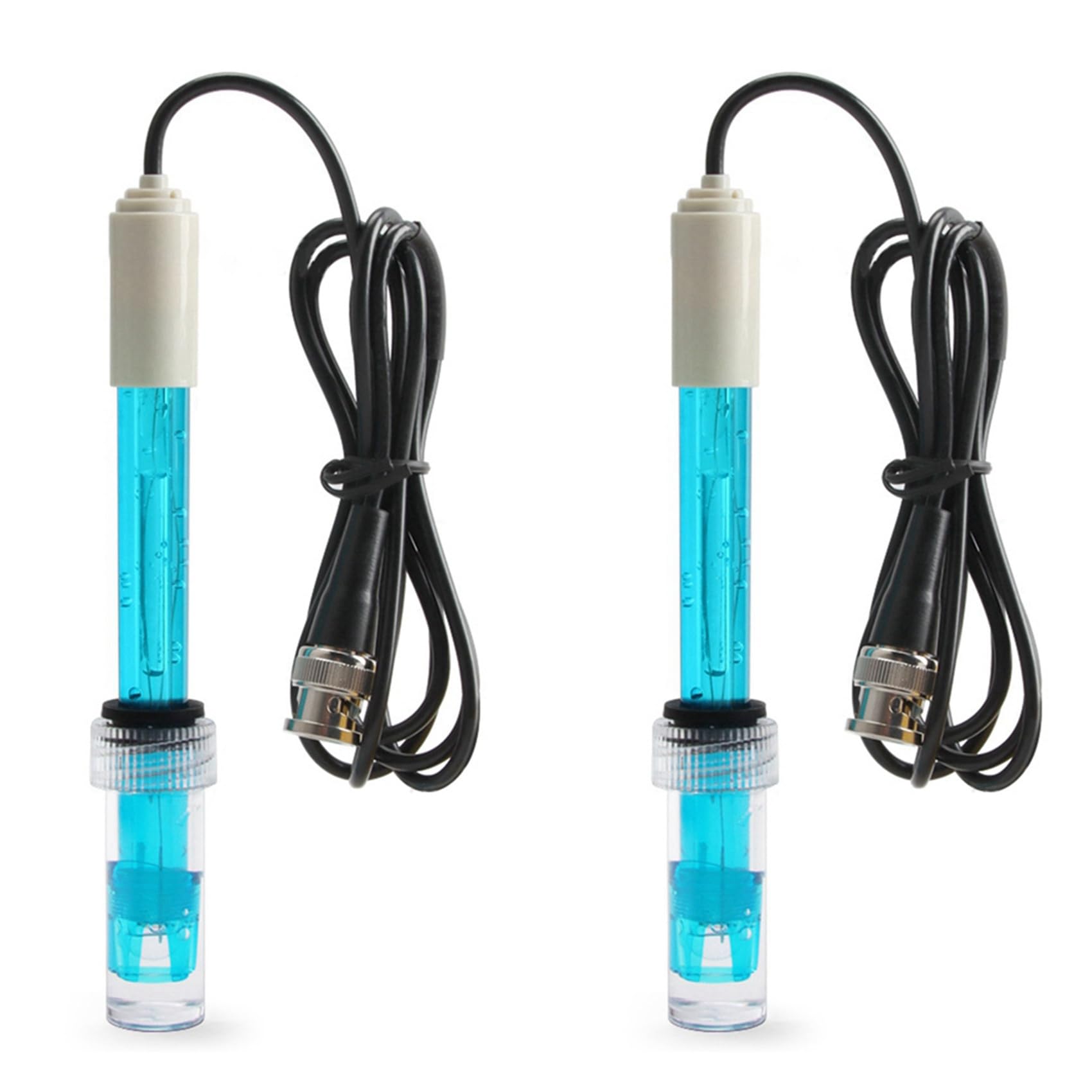 Jnchdghwa As Shown 2X Ph Electrode Sensor Probe Factory Industry Laboratory Pool Water Analyzer Ph Meter Tester Ph Probe Bnc Connector