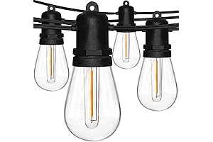 Hampton Bay 48-Foot LED String Lights: Illuminate Your Outdoor Oasis