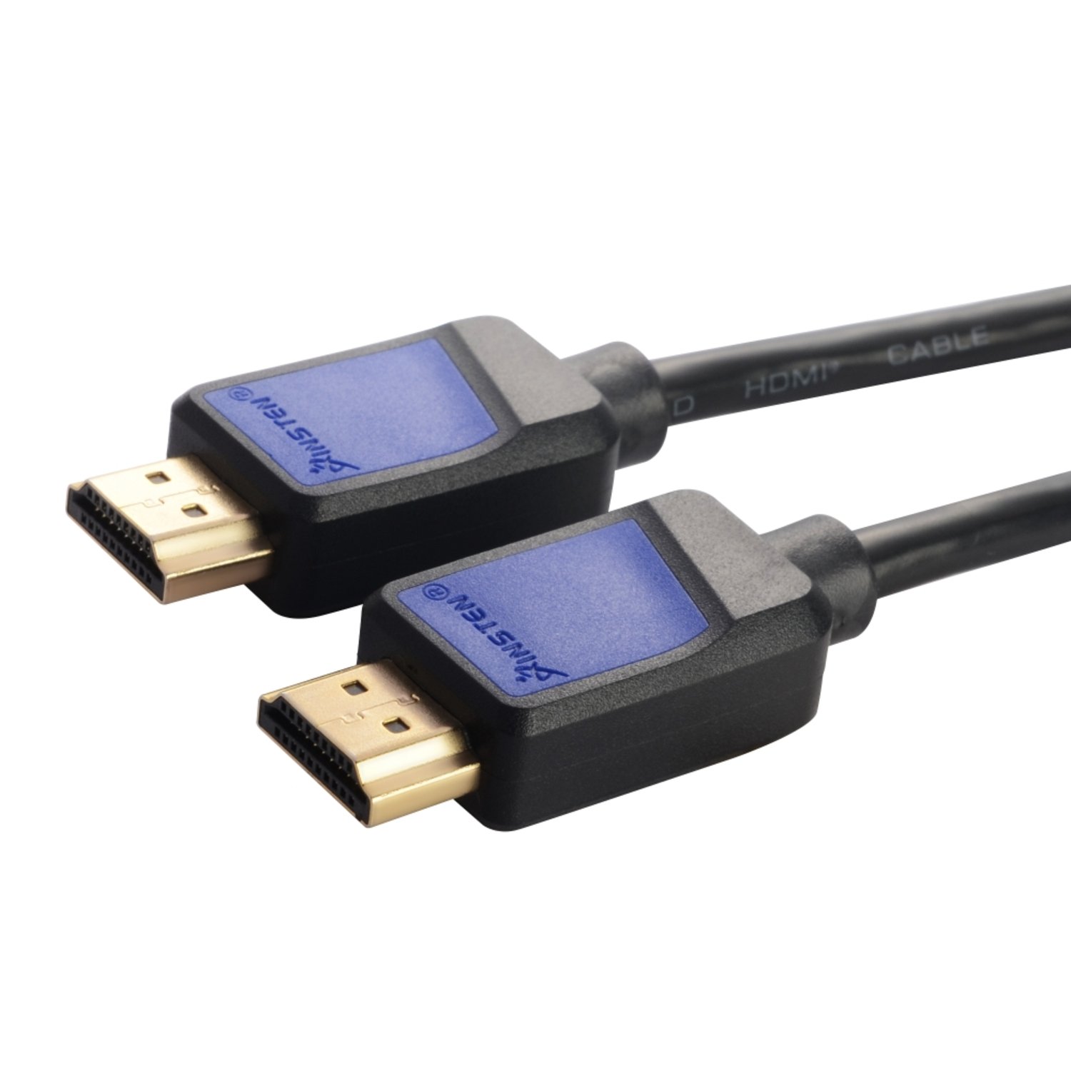 6FT High Speed HDMI Cable with Ethernet M/M For Nintendo Switch, Sony PS4/ PlayStation 4/ PS3, Microsoft Xbox One / Xbox One S / Xbox 360, Black w/ Blue Trim