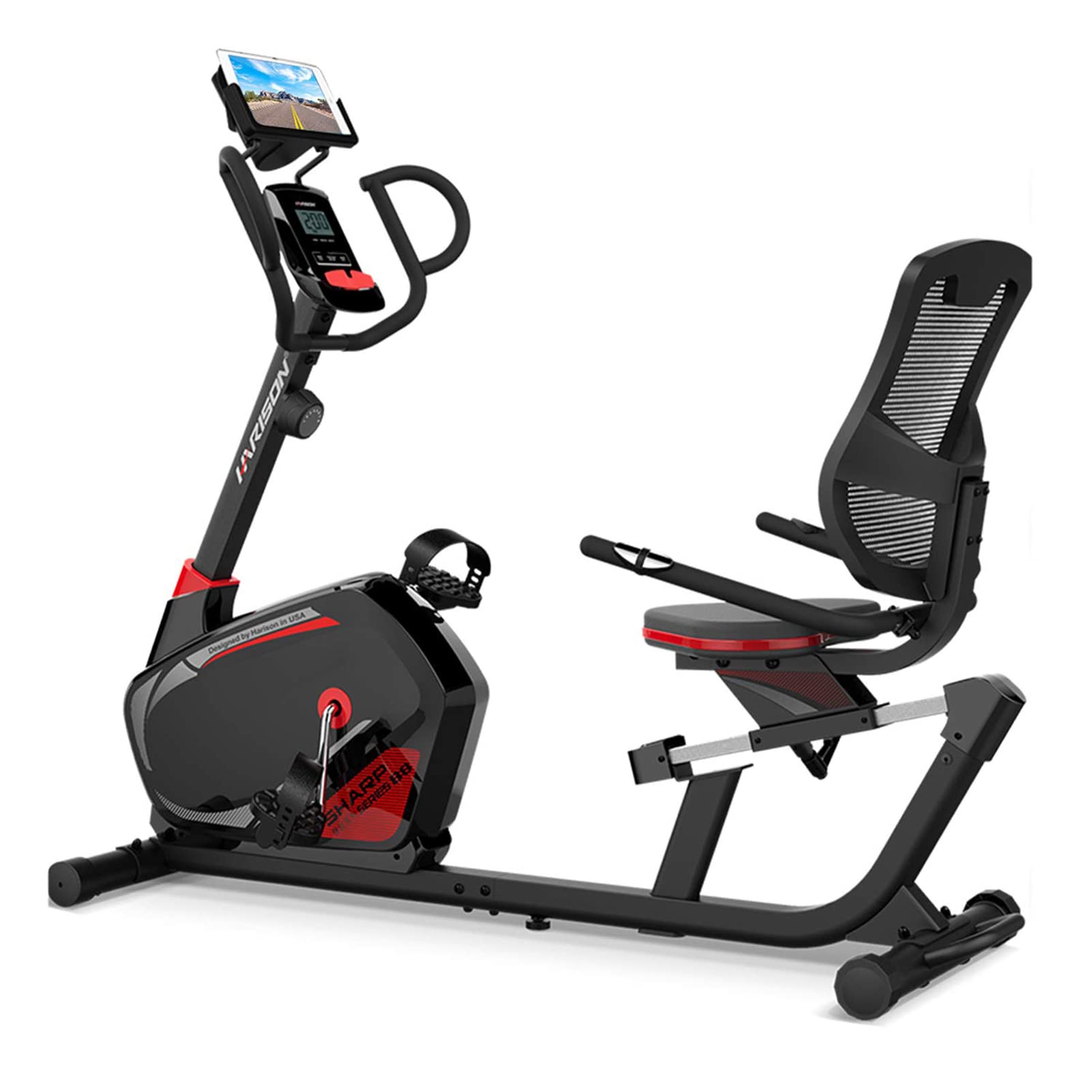 HARISON Recumbent Exercise bike for Seniors and Adults 350 LBS