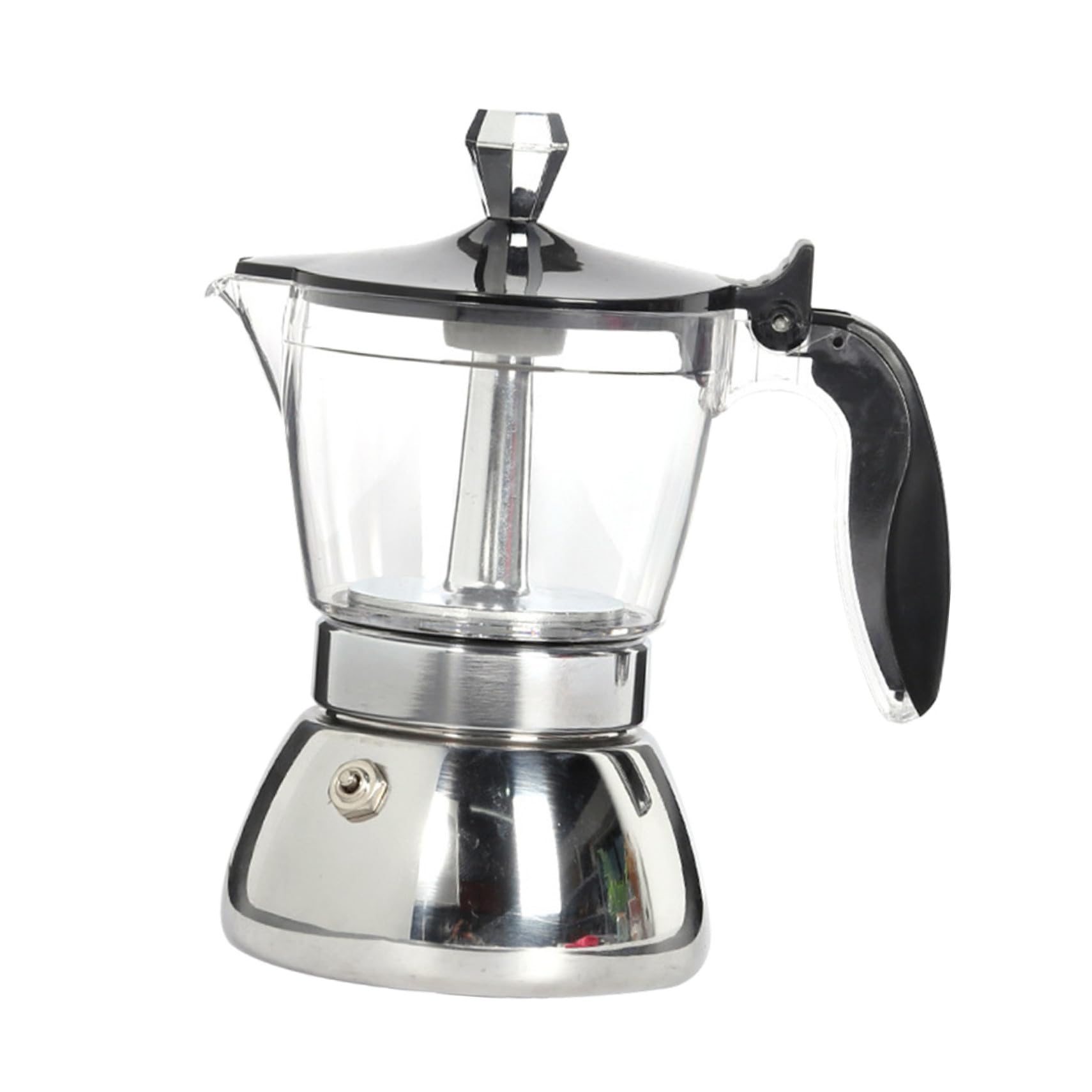 ULTECHNOVO Cafetera De Acero Inoxidable Cafetera Para Preparación Manual Para Uso Casa Para Café