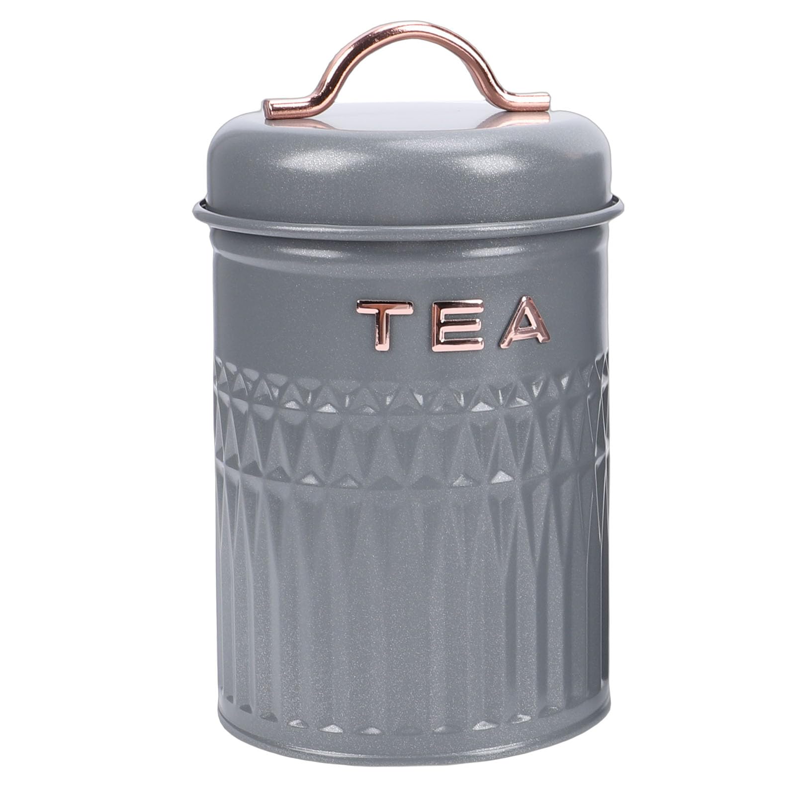 Juego de Caja y Bote de Pan de Metal Contenedores de Almacenamiento Duraderos para Cocina Café Té Botes Etiquetados con Azúcar para Organización Diseño Compacto que Ahorra Espacio para (Gris)