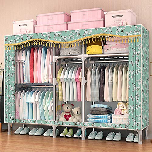 Installation pratique armoire pliante pour ranger ses vêtements