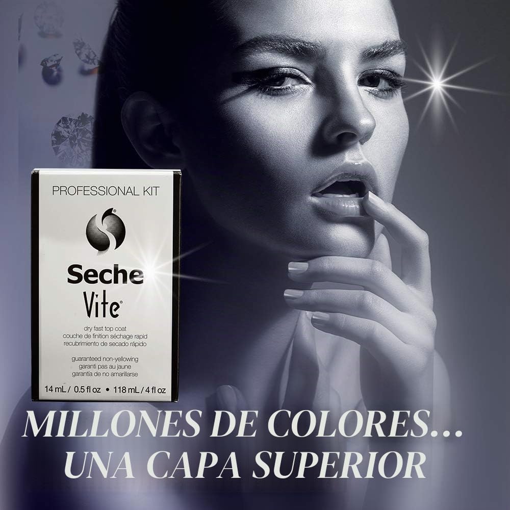 Seche Vite Top Coat - Kit Profesional 1 Y 14 250000 g (83050)