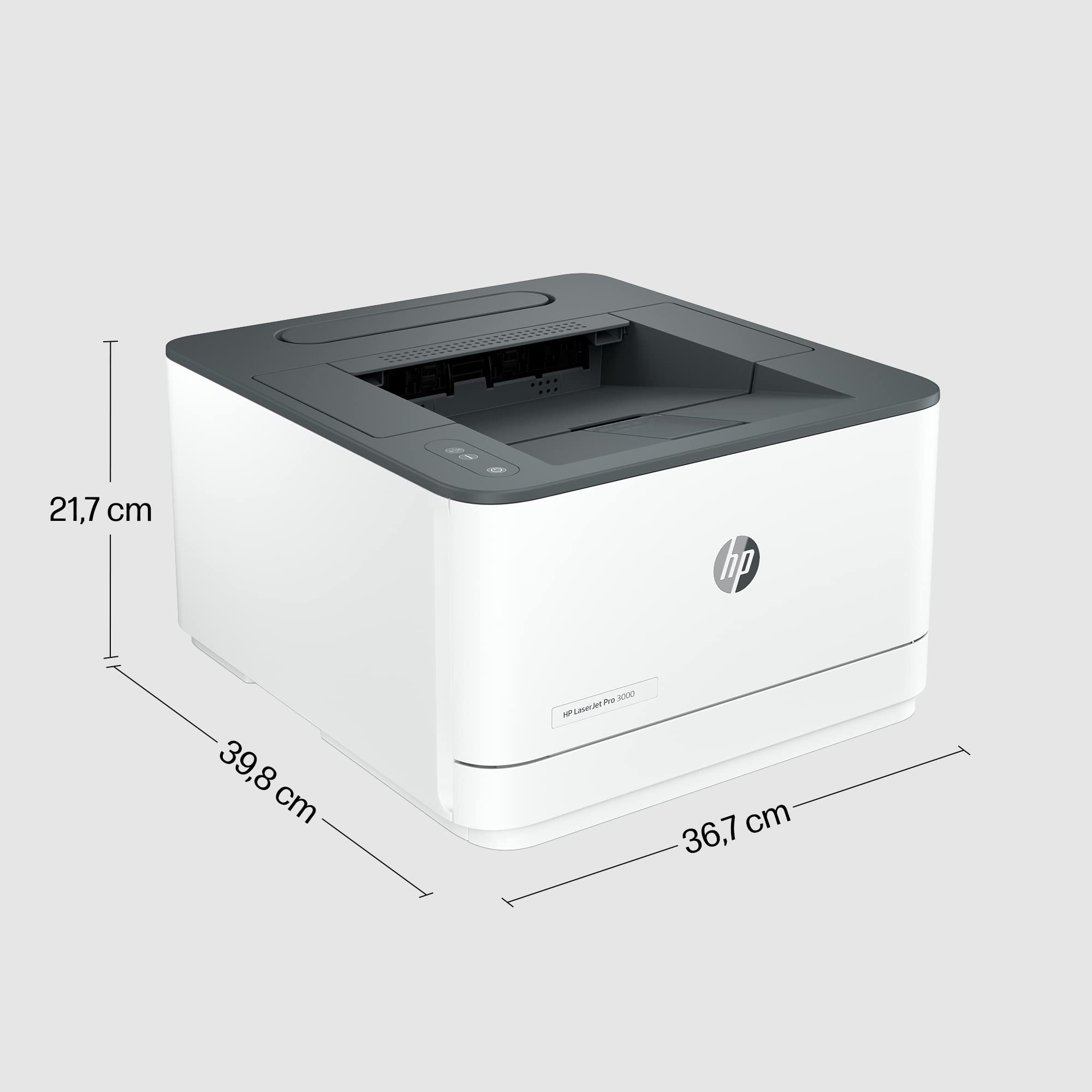 HP LaserJet Pro 3002dw Laserdrucker, Automatischer beidseitiger Druck, Bis zu 33 A4-Seiten pro Minute, Hi-Speed USB, WiFi, Ethernet, Bluetooth, Smart App, Wolf Pro Security