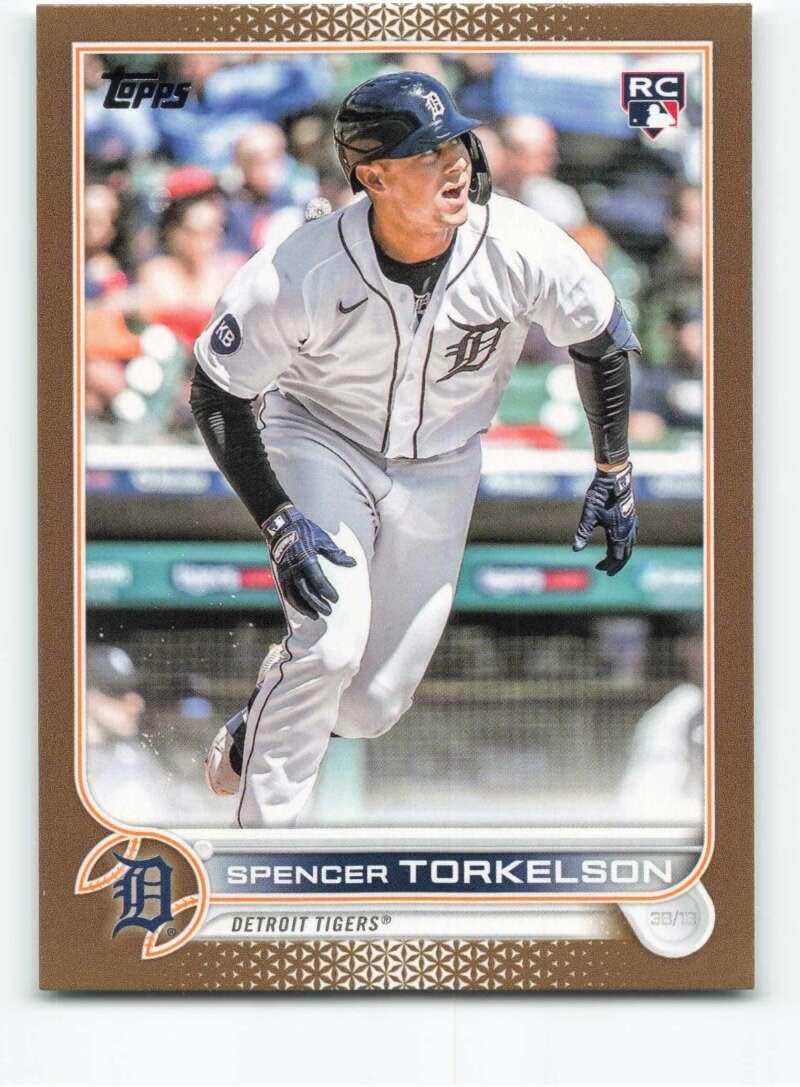 2022 Topps Update Gold #US20 Spencer Torkelson NM-MT RC Rookie /2022 Detroit Tigers Baseball MLB