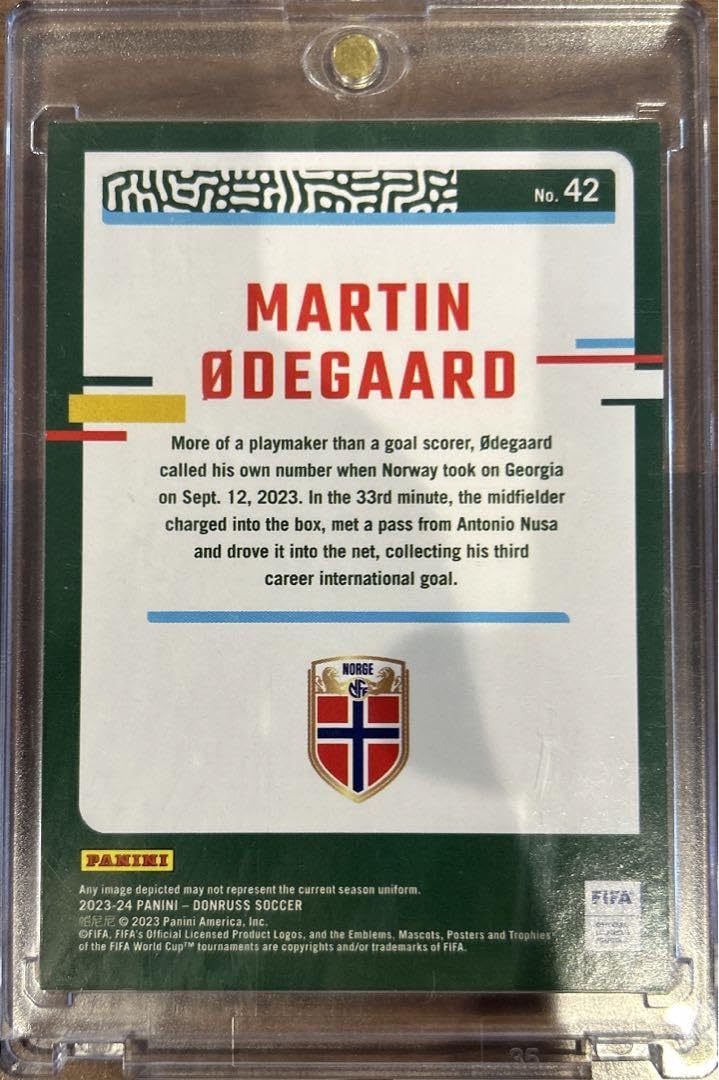 panini ウーデゴールサッカーサインカード