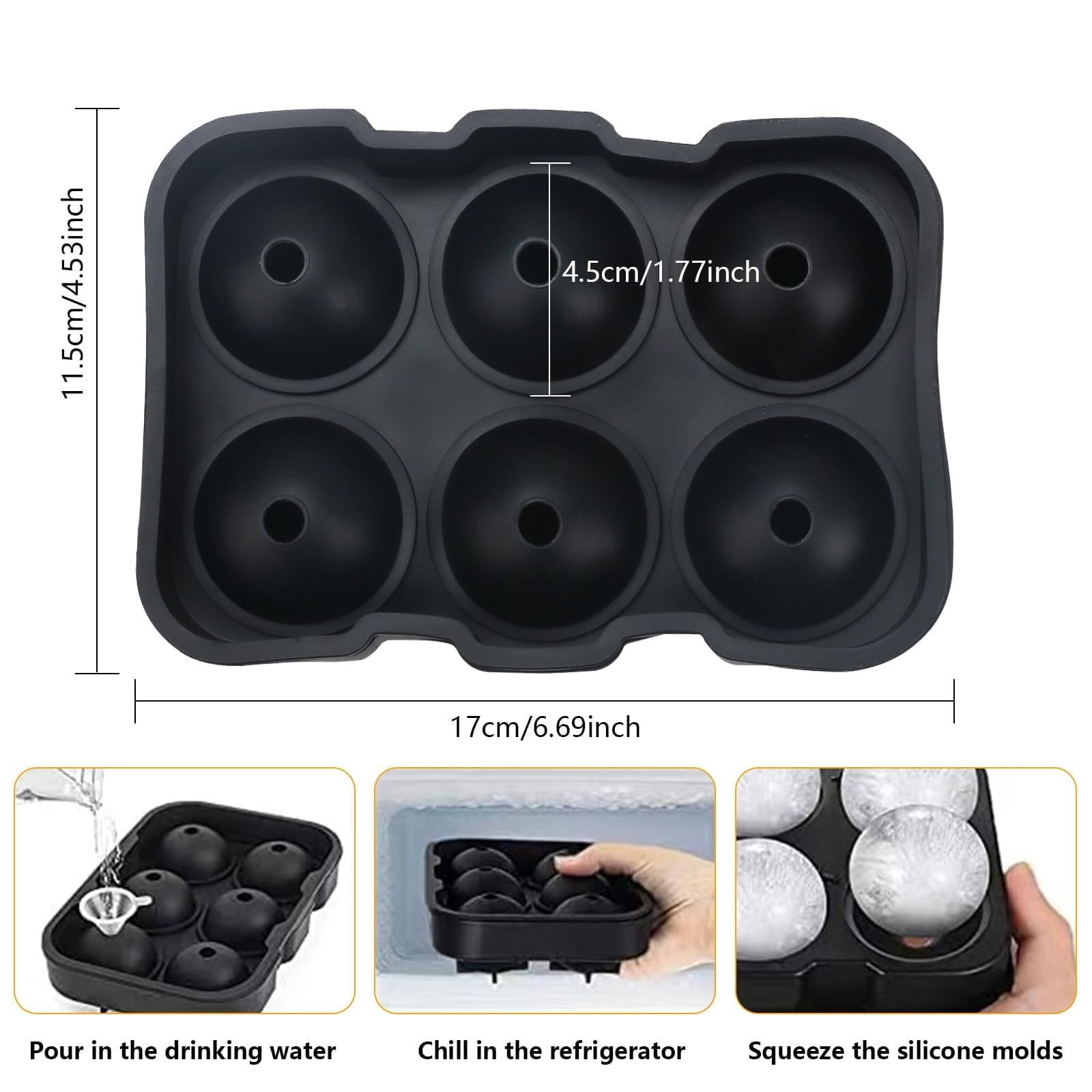 3L cubiteras para hielo grande hielera portátil cubiteras para botellas de doble pared de acero inoxidable champanera de diamante con Tapa Colador Cuchara hielo cubitos de hielo y Pinza