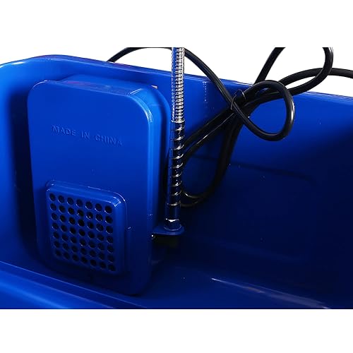 Miniatura 3 de Lavadora de piezas, limpiador portátil de piezas automotrices de 20 galones con bomba de 110 V, bomba de solvente eléctrica para piezas