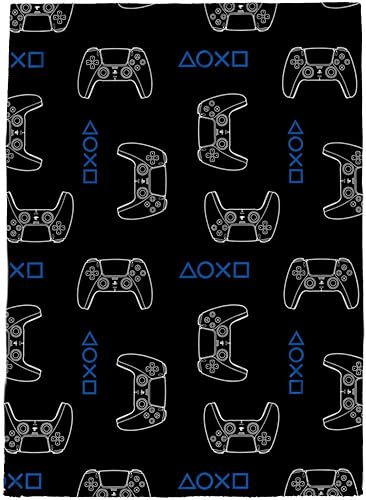 PlayStation - Manta de control de 46 x 60 pulgadas, ropa de cama de forro polar súper suave para niños disponible en Yaxa Costa Rica