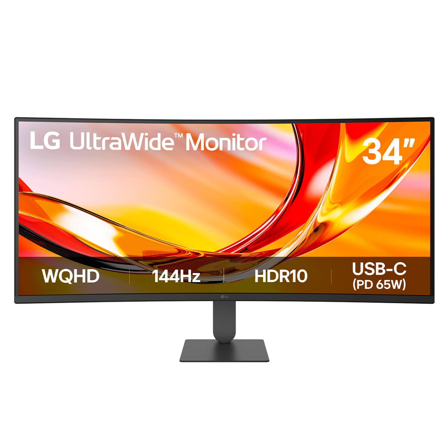 Lg Ultrawide™ U6 34U640b-B.aek. 34-Inch Wqhd Curved (1800R) 144Hz Moni