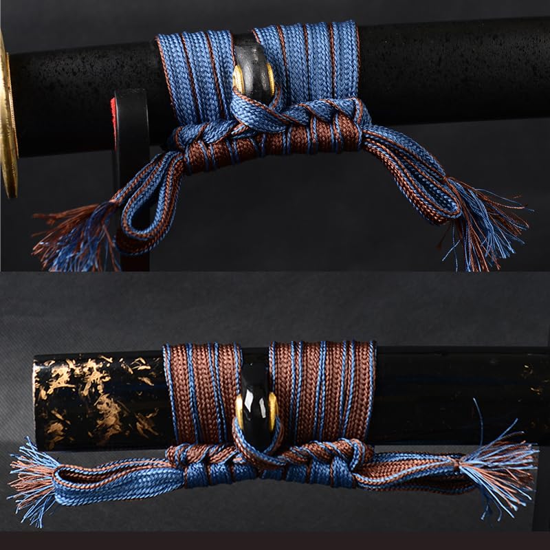 MN Sword 3.3 Yard Synthetic Silk Sageo for DIY Maintenance Japanese Samurai Swords Saya Scabbard