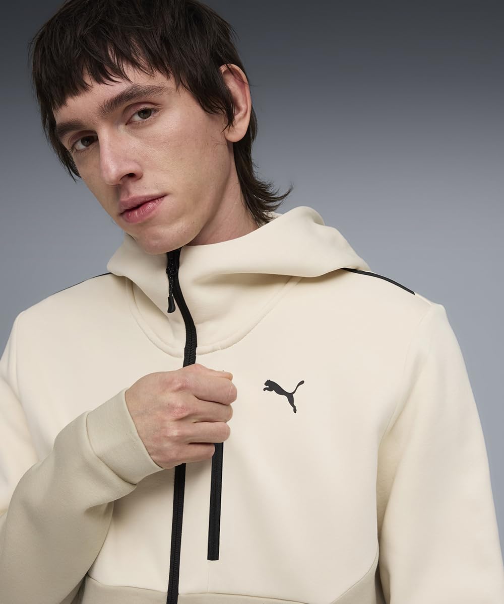 PUMA Sudadera con Capucha y Cremallera PUMATECH Hombre