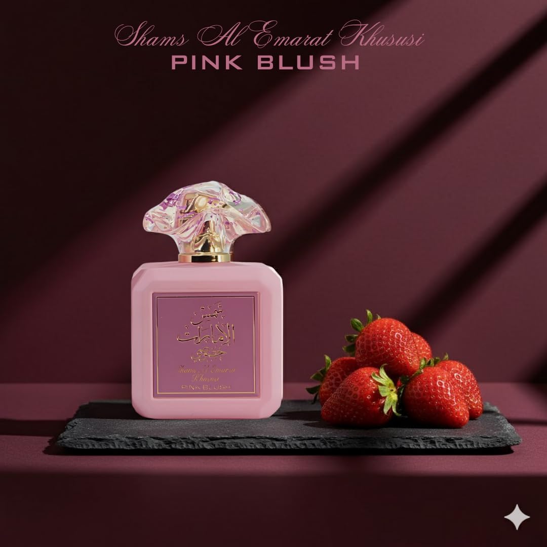 Ard al Zaafaran Pink Blush Shams Al Emarat Khususi 100 ml Marshmallow Blush Parfum pour Femme Eau de