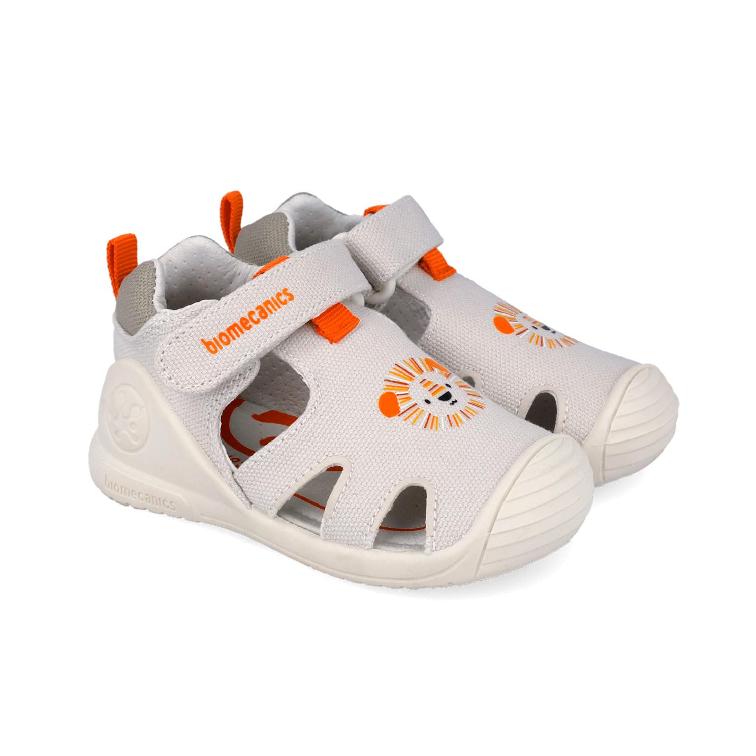 Biomecanics Sandales décontractées en toile beige pour enfant