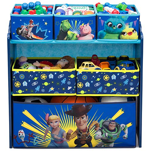 Disney/Pixar Toy Story 4 6 Bin Design And Store Toy Organizer By Delta Children #TOP6