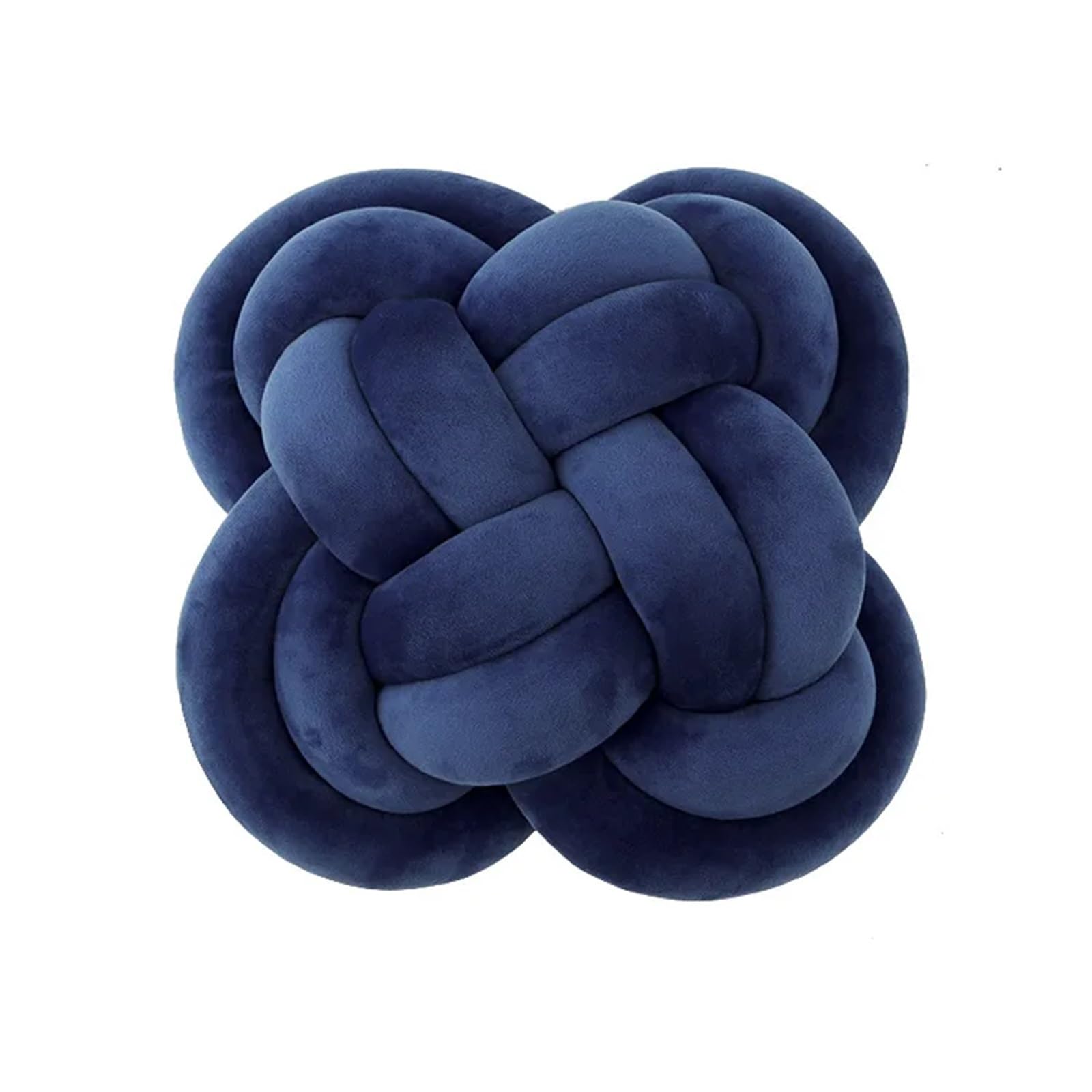 GIYXHU Solid Color Knot Braided Pillow Ball Sofa Decor Bed Bay Window Accent Cushion for Couch(Color 7)