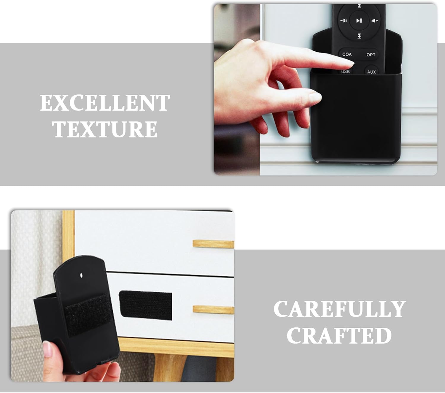Zerodeko 40pcs Self Adhesive Hook and Loop Mounting Strips for Art Craft