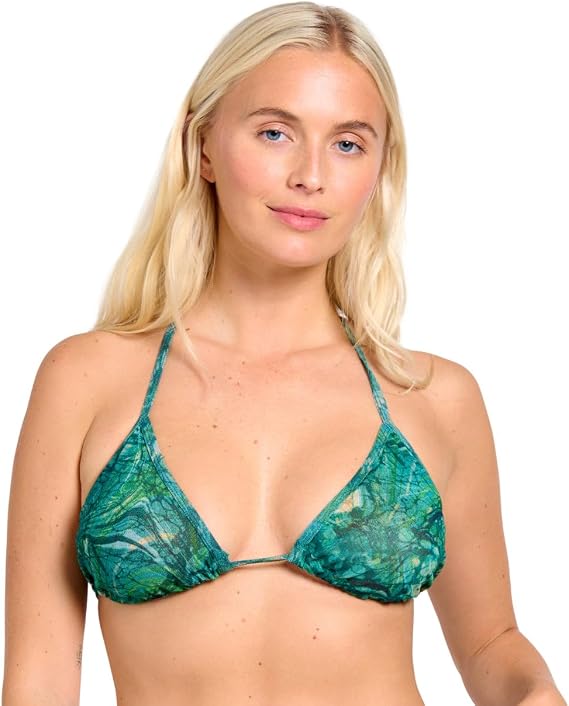 Kiniki Womens Tan Through Bikini Top Swimwear 5th Generation