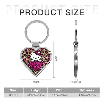 レア♥キティお散歩 チャーム♥ベルギーパピヨン Amazon.co.jp: [POKLWZN] ハート キーホルダー ハローキティ