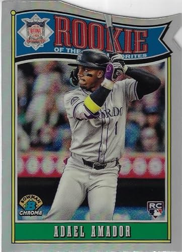 Abael Amador Rookie of The Year Die Cut Rookie Card Special Insert Collectible Baseball Card - 2025 Bowman Baseball Card #ROY-13 (Rockies)