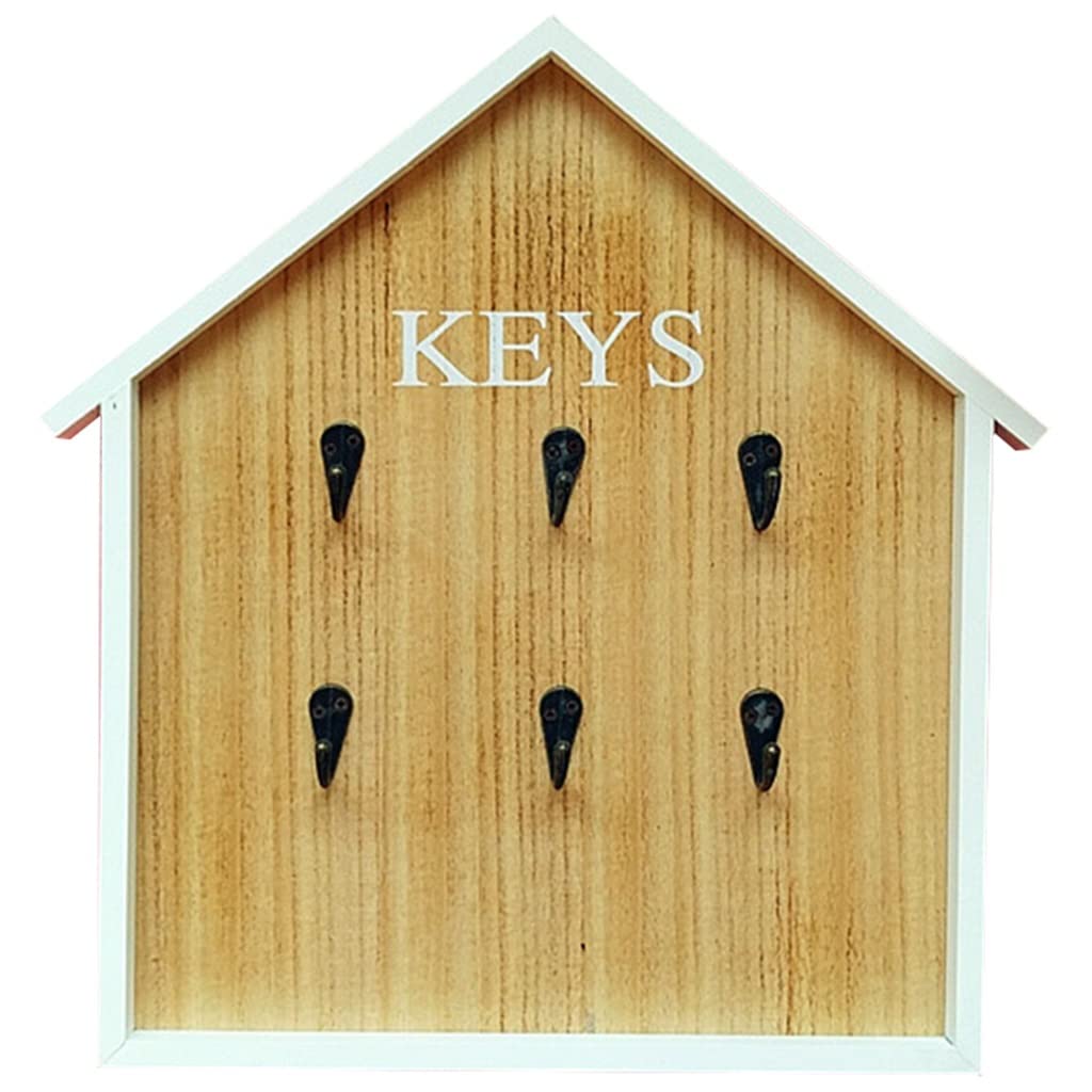 XDgfjrCGKJ Small Modern Minimalist Style Wooden Key Rack