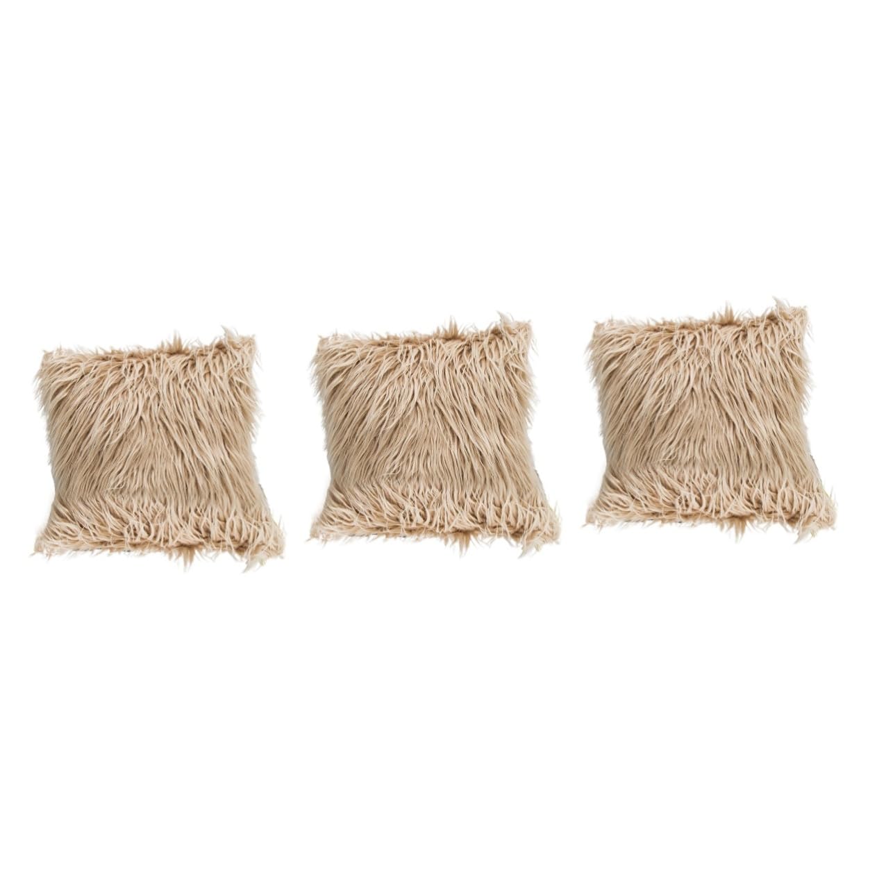 Taie d'oreiller en polaire artificielle pour un salon cocooning et chaleureux en hiver
