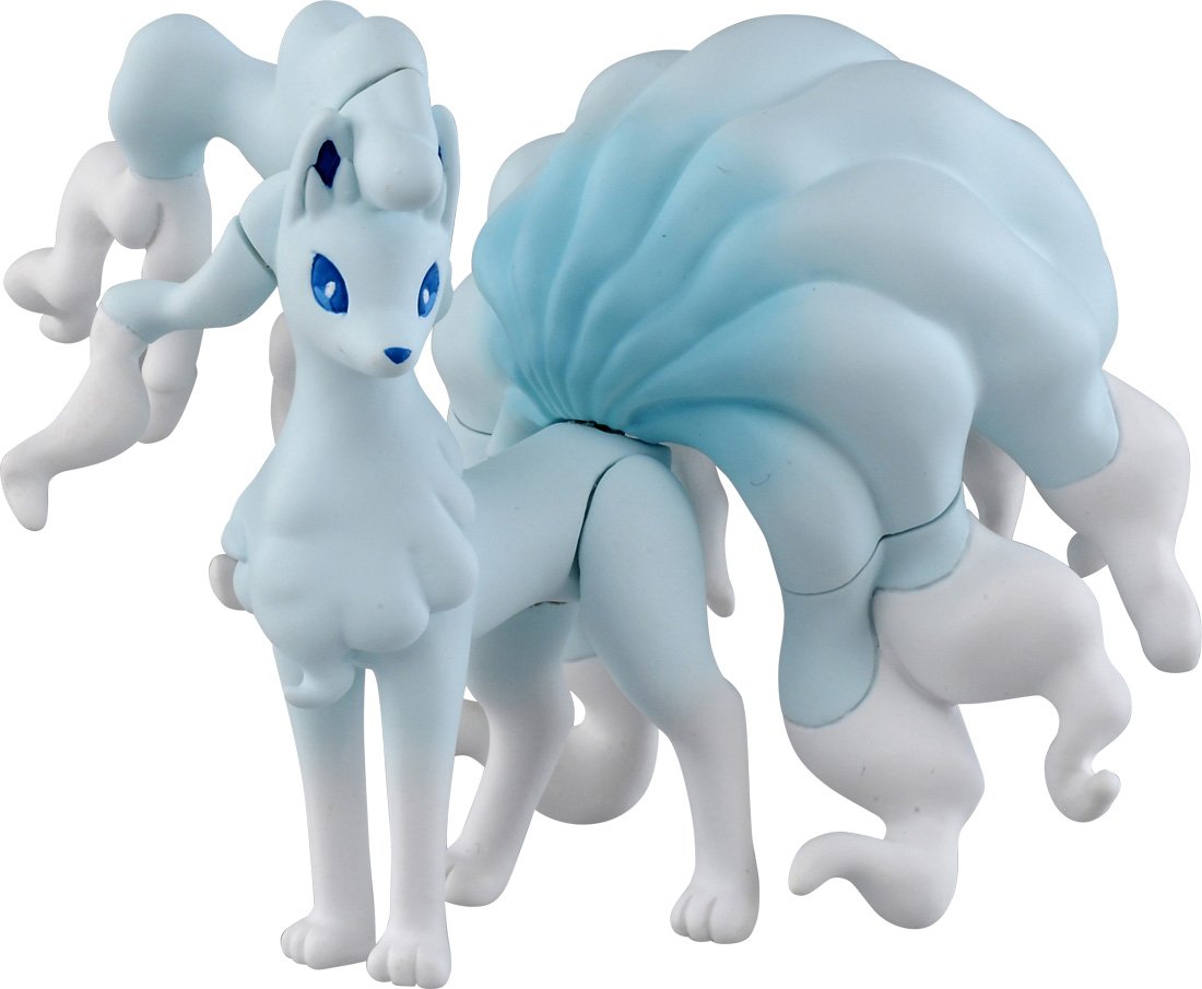 Takara Tomy Pokémon Collection EX - Vulpix Di Alola Ninetales Figura 6 Cm