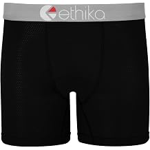 Ethika Mens Mid Boxer Brief, MM Red - Mid