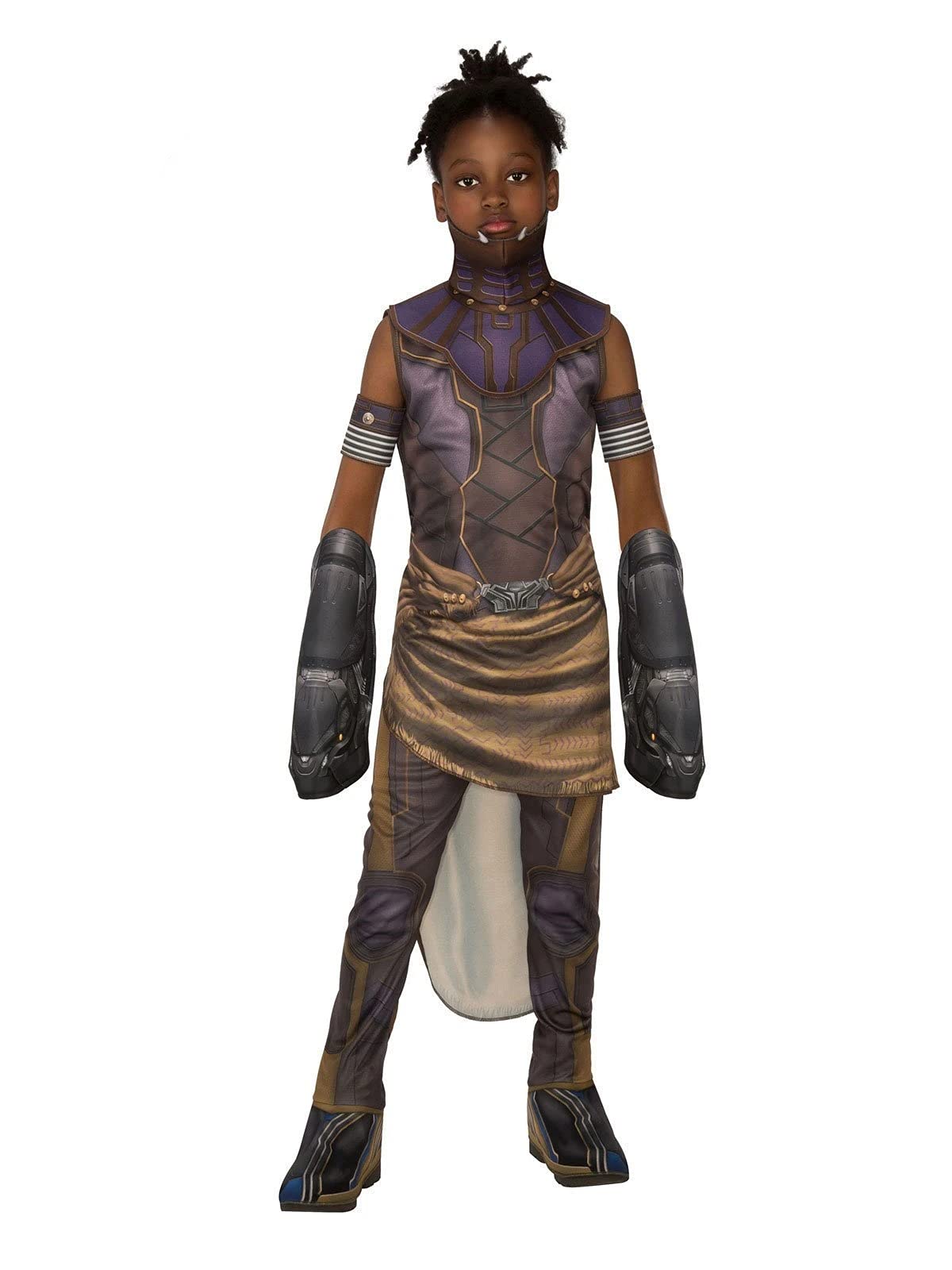 Rubie's offizielles Avengers Shuri, Deluxe Mädchen Kinderkostüm - Medium, Alter 5-7, Körpergröße 132 cm, Welttag des Buches