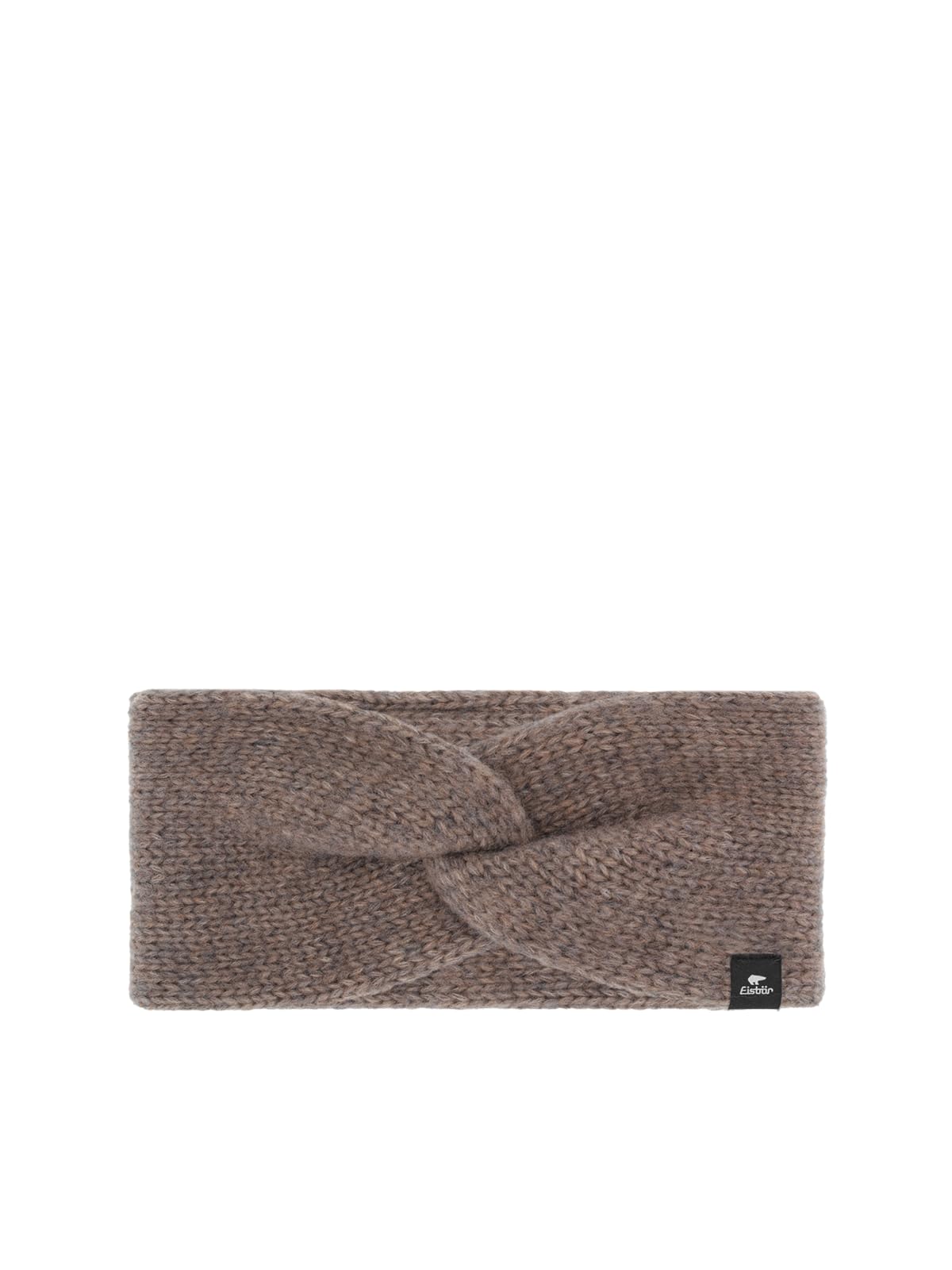 Eisbär Stirnband Damen Fenna Beige - Strick-Stirnband gefüttert | Merino Headband, Fleece Futter, schützt vor Kälte und Wind, atmungsaktiv, weich, warm, hautfreundlich
