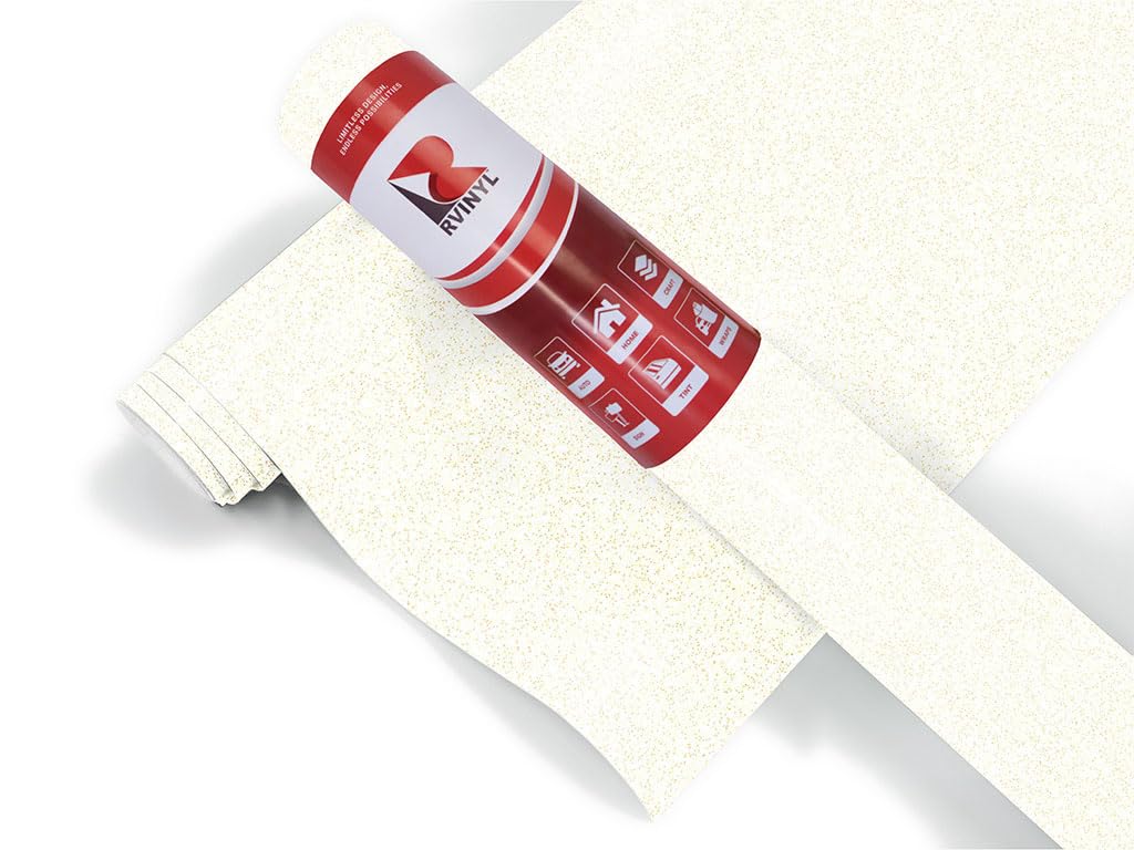 3M 2080 Series SP240 Satin Frozen Vanilla - 5ft x 3ft - Dual Cast Car Wrap Vinyl Film and Controltac Air Release Adhesives - Bubble Free Sheet Roll