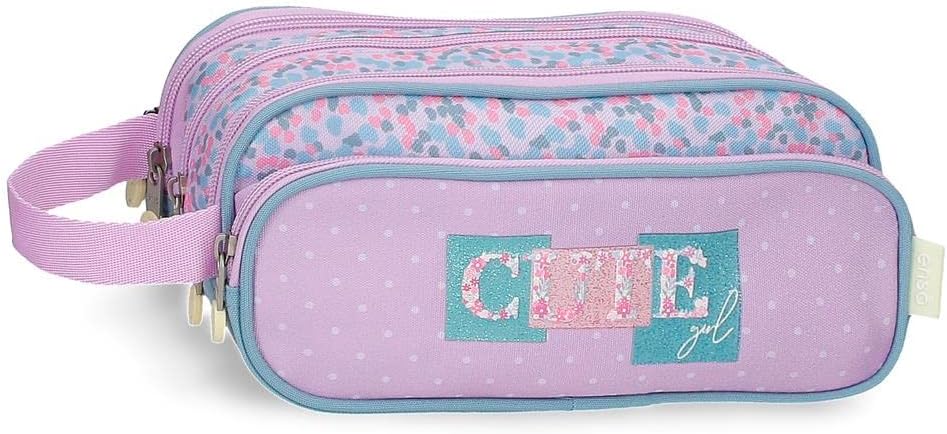 Estuche Morado Enso Cute Girl 22x10x11 cm 2 Enso Cute girl Estuche Morado 22x10x11 cms Poliéster - ¿Vale la pena?