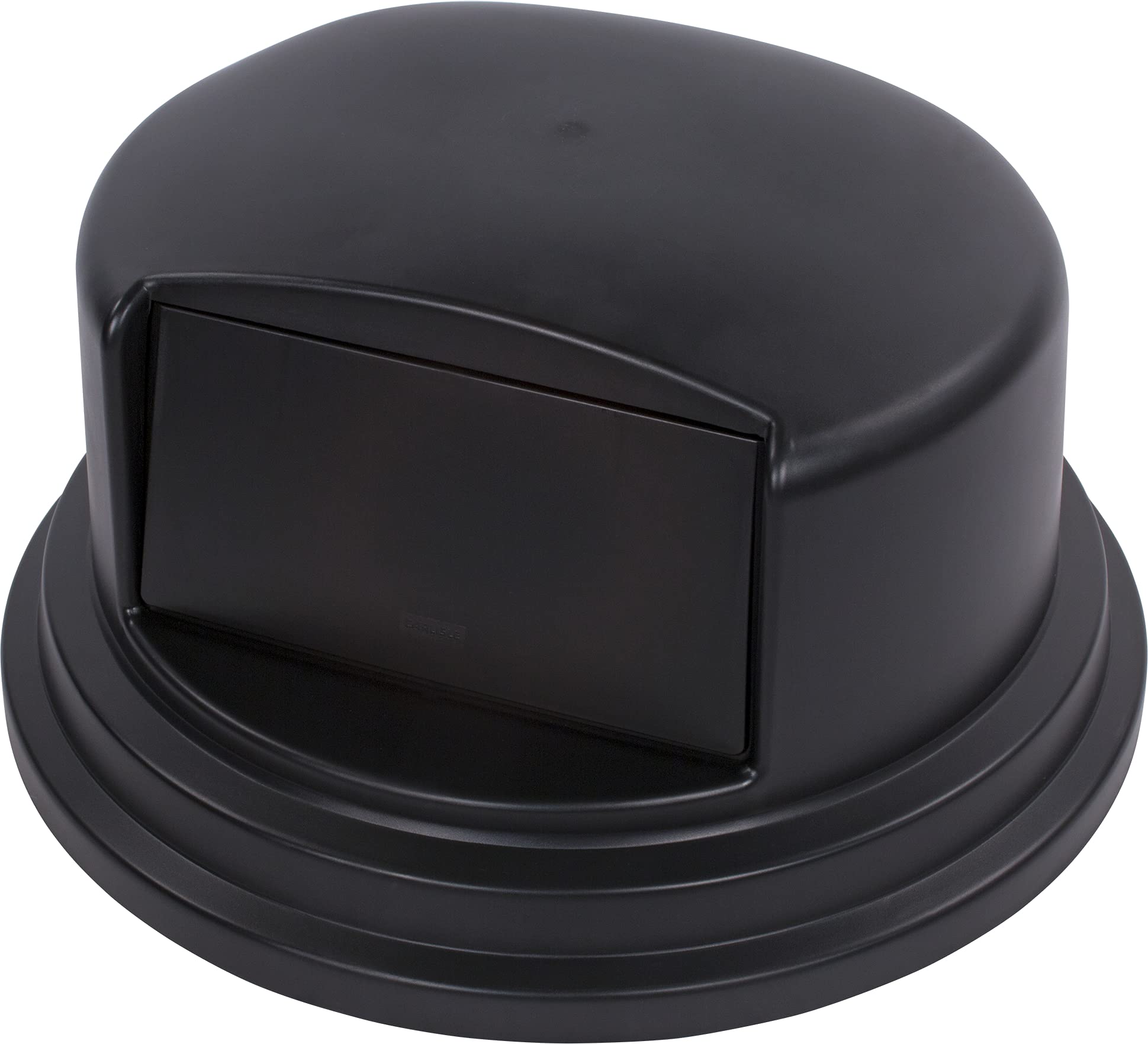 Photo 1 of SPARTA Bronco 55 Gallon Trash Can Lid, Black