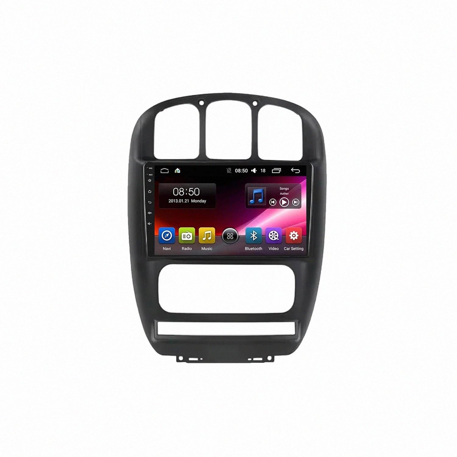 Navegación GPS y Música Bluetooth para Viajes en Chrysler Pacifica 2006-2012 8