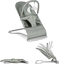 MS BabyWorld - Lullaby 2-in-1 Baby Hammock | Rocking Chair and Recliner | Natural Swinging | Foldable | Play Arch | Soft Vibration | For Newborns up to 20 lbs