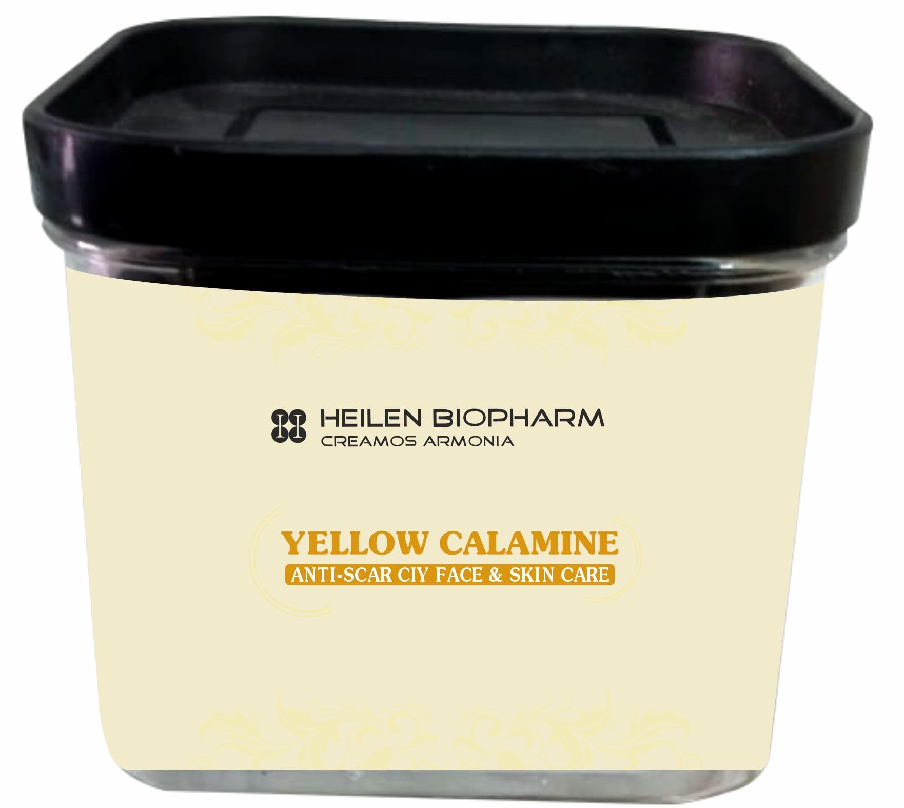Heilen Biopharm Yellow Calamine Powder | For Skin Soothing & Damage Repair | 75 g Pack of 1 | Natural & Pure – No Preservatives, No Additives
