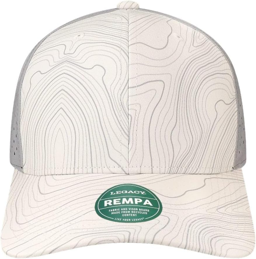 Legacy REMPA Reclaim Mid-Pro Adjustable Cap Sustainable Performance Hat, Single or Bulk Packs