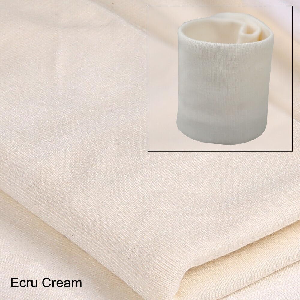 Bordure En Tricot Côtelé,Matériau Côtelé Pour Cuffing Ceinture & Neckbands Coton Stretch Poly Côte 1x1, Polyvalent Pour Tous Les Tissus De Poids, Neotrims UK. Gold, 1 Meter