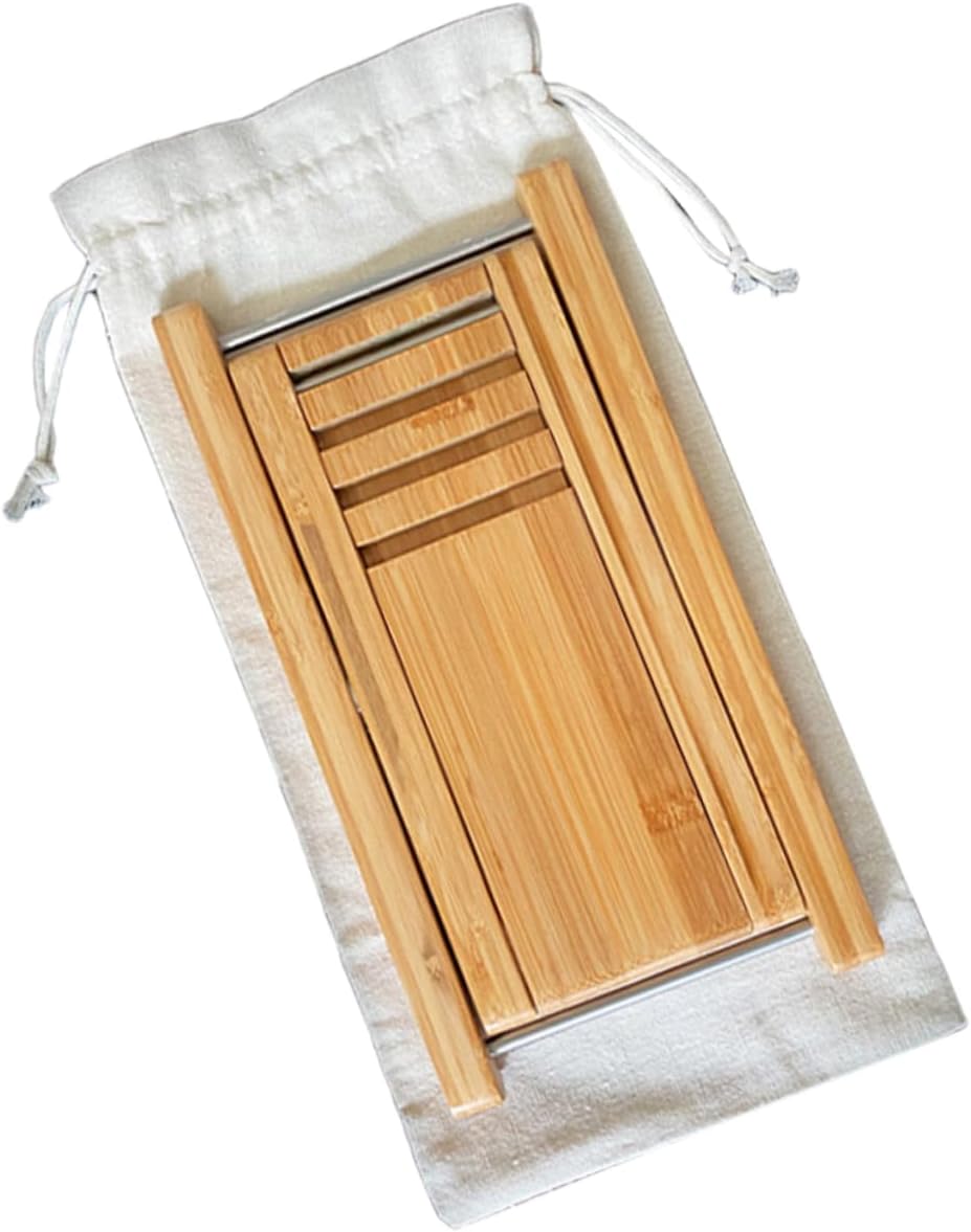 Milisten Foldable Wooden Guitar Stool with Height and Portable Storage Bag for Use Lightweight and Design for Comfortable Playing