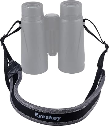 Eyeskey TROSCAS Super Comfort Neoprene Optic Straps | Loop Connectors | Field Repair Buckle | Lightweight | Adjustable Length Neck Straps for Binoculars Cameras Type 4