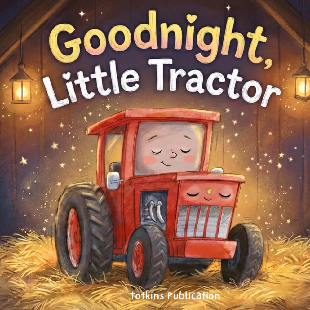 Goodnight, Little Tractor: A Rhyming Bedtime Story for Toddlers and Kids Ages 1-4 | Counting Farm Animals and Learning Numbers 1-10 (Goodnight Little Ones Series)