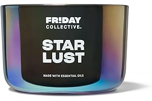 Friday Collective Star Lust Galaxy Candle: Fresh & Clean Scents Made with Essential Oils