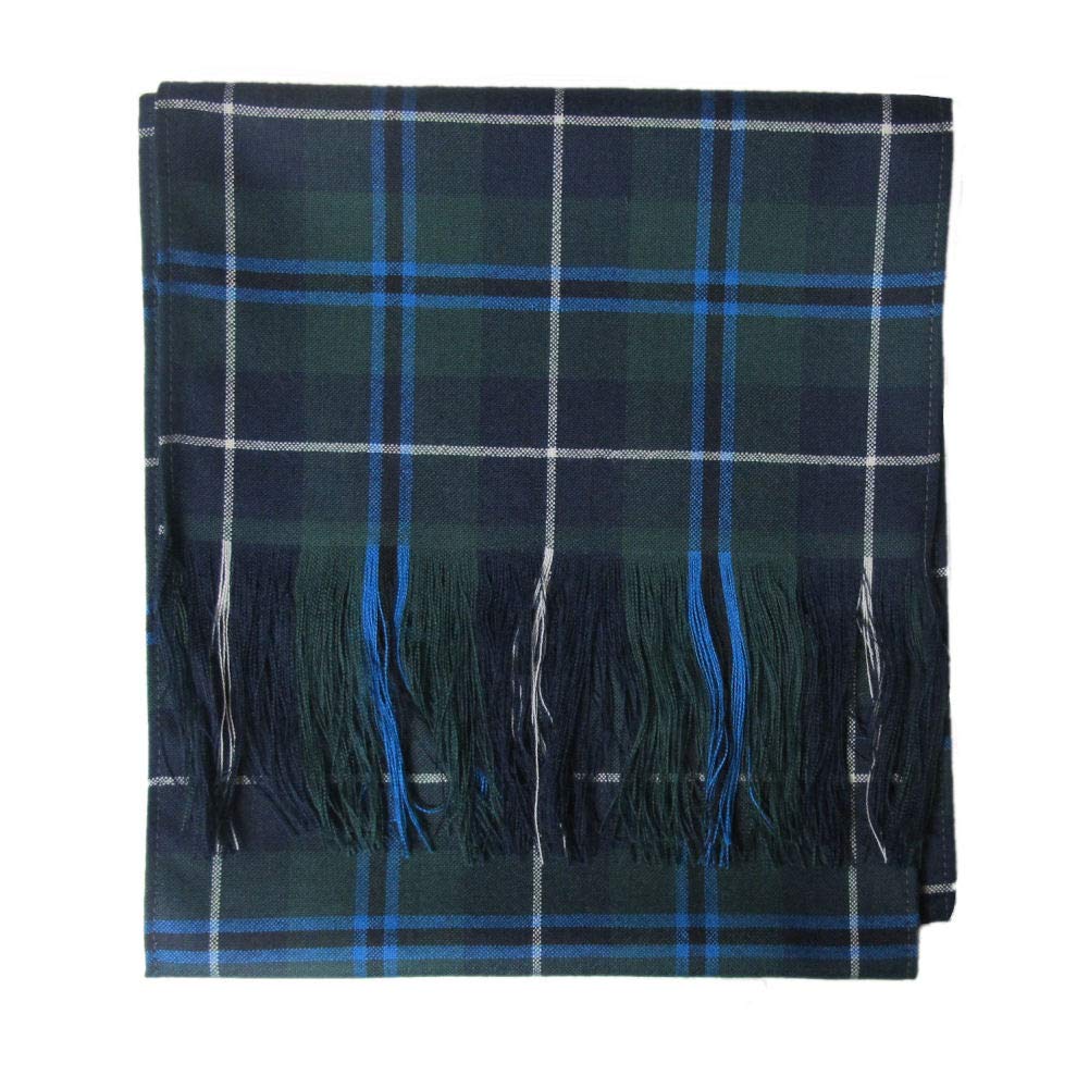 Ingles Buchan Womens Douglas Tartan 100% Wool Tartan Plaid Sash - Image 2