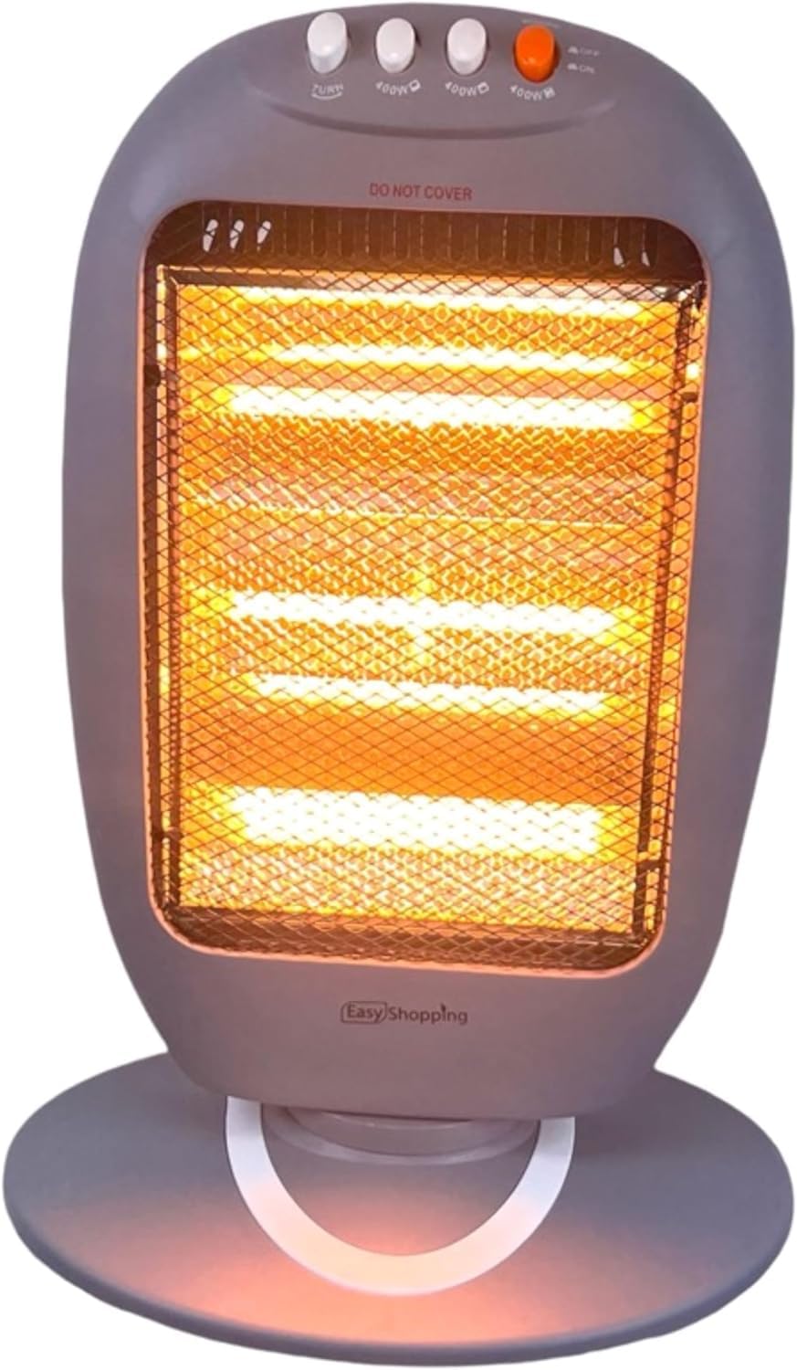 Easy Shopping® Halogen Heater 3 Bar Electric Heater with Adjustable 400w