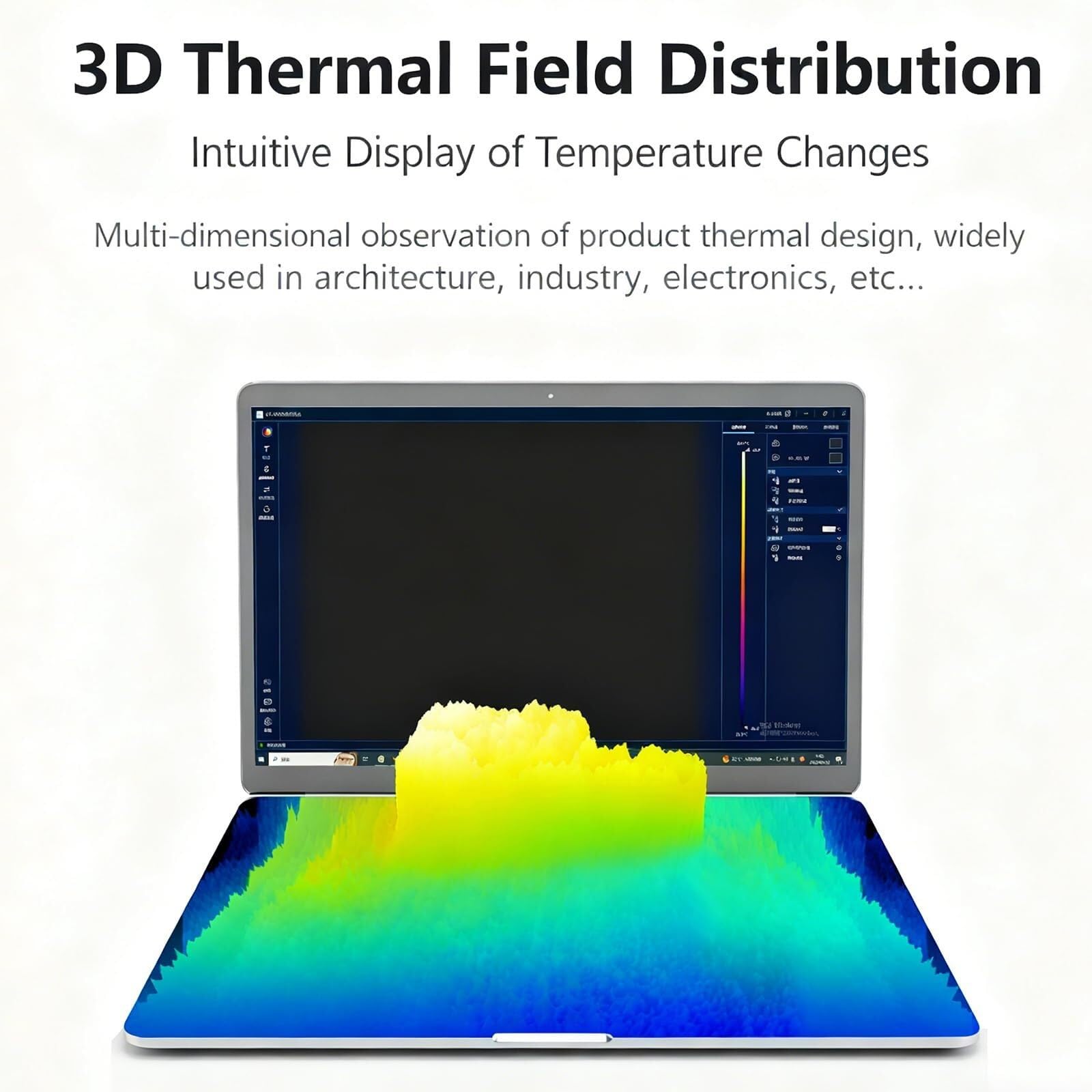 Analizzatore termocamera, strumento diagnostico PCB con confronto a doppia scheda, telecamera termica macro, test di temperatura alta/bassa per risoluzione dei problemi del circuito stampato