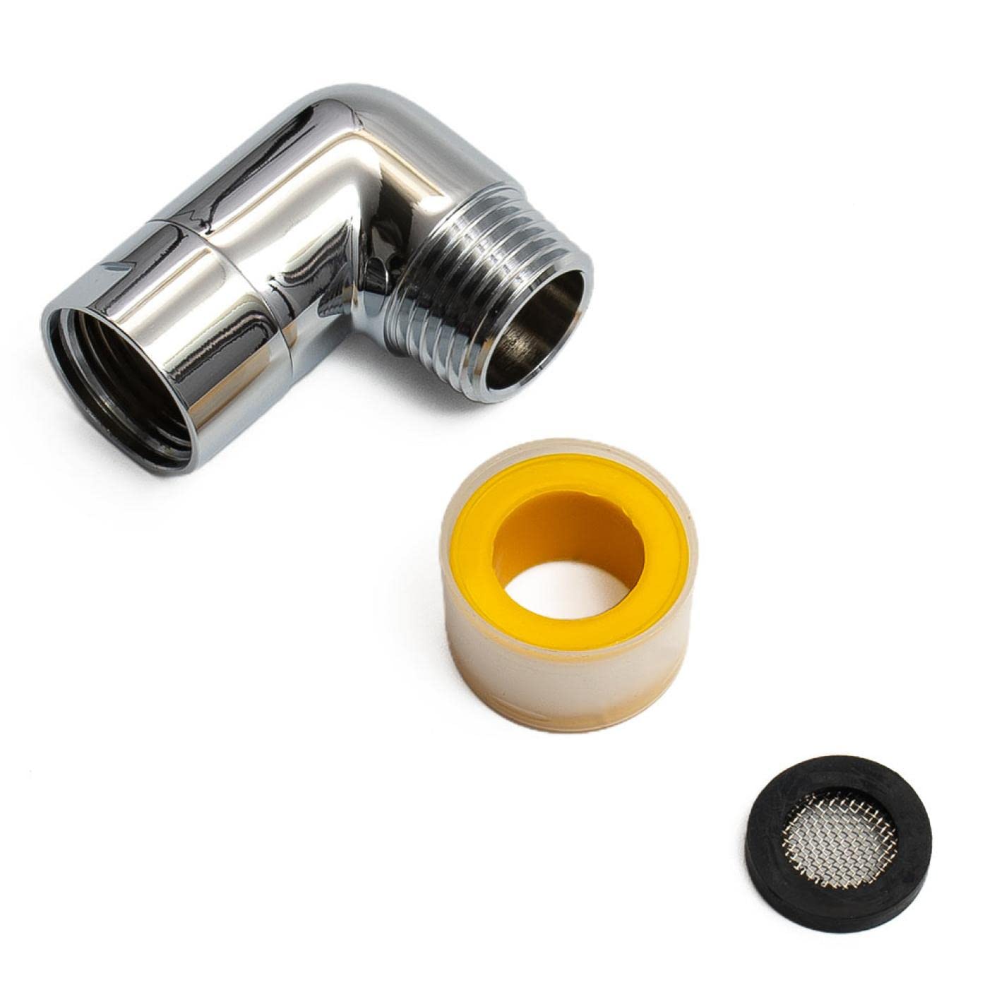 HpLive Shower Head Elbow Adapter, Shower Arm Extension Fitting