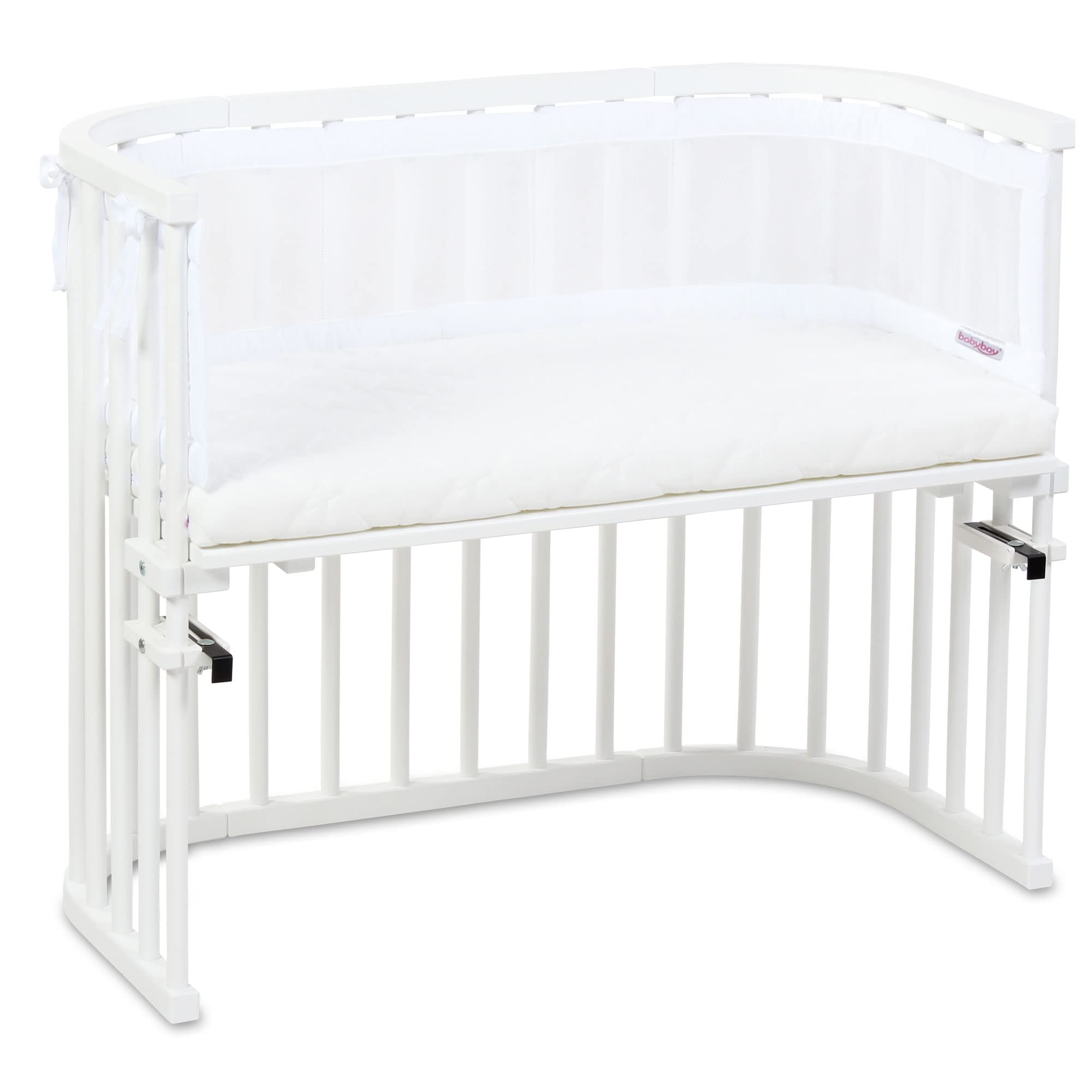 babybay Nestchen Mesh passend für Modell Original, weiß